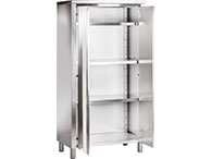 Geschirrschrank Edelstahl