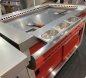 Preview: Elektro Teppanyaki-Grill mit 2 Heizzonen 11,7 kW Tischgerät