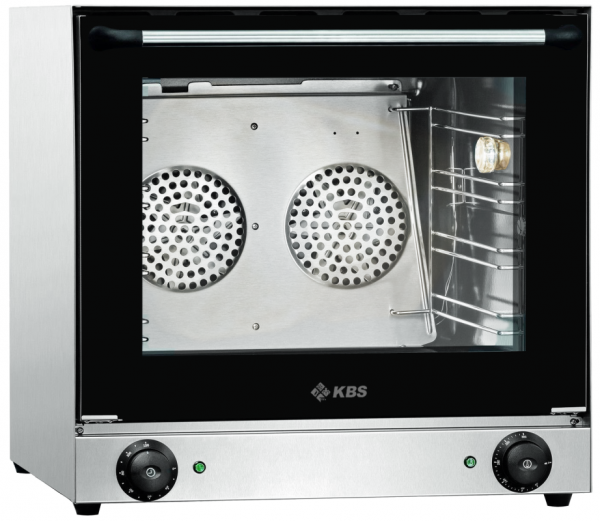 Heißluftofen 2,7 kW für 4 Bleche/Roste 430x320mm