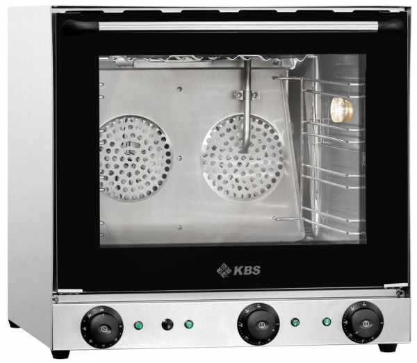 Heißluftofen Premium 2,7 kW mit manueller Beschwadung und 2 kW Grillfunktion