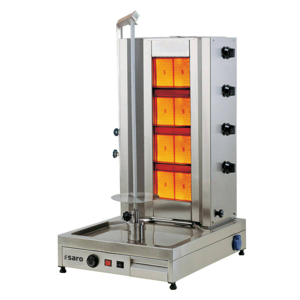 Gas Dönergrill / Gyrosgrill 4 Brenner