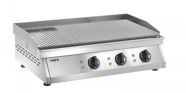 Griddleplatte (gerillt + glatt) FRY TOP GH 760 R