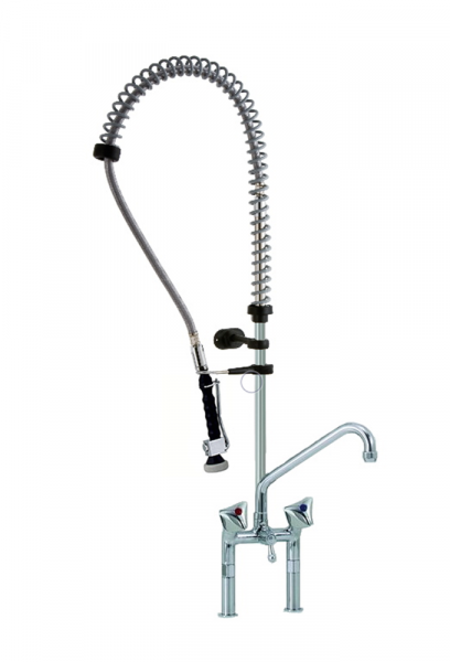 Knebel-Geschirrwaschbrause mit Schwenkhahn und Brausekopf NEW