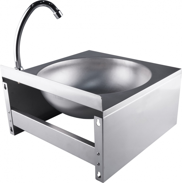 Gastro Handwaschbecken mit Kniebedienung Modell Justin