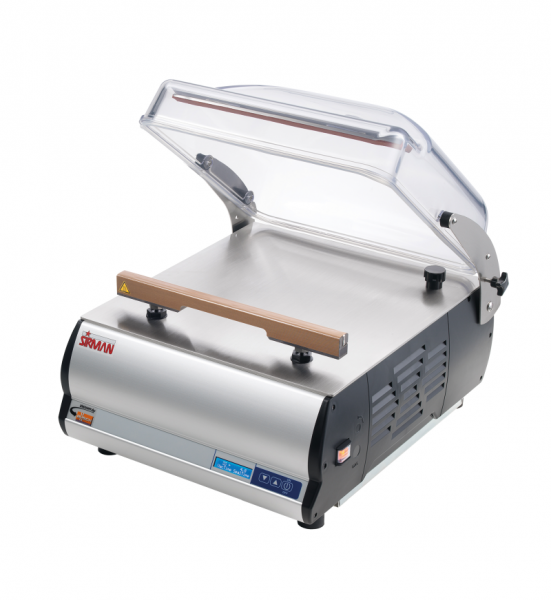 Vakuum-Verpackungsmaschine 410 mm Schweißleiste Auto Lift