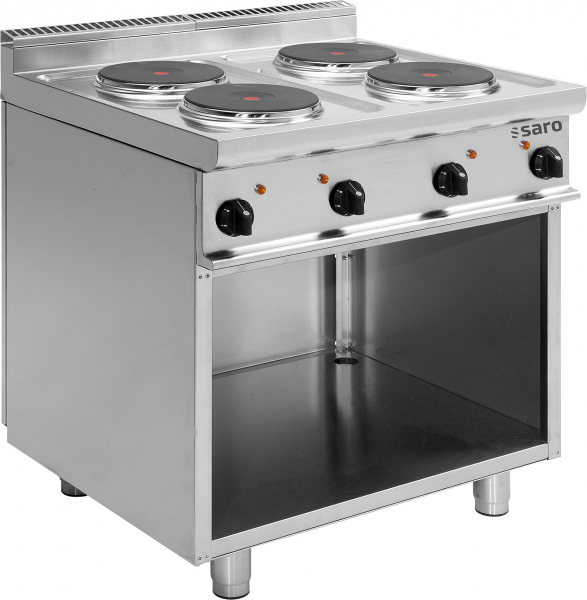 Gastro Elektroherd mit offenem Unterbau E7/CUET4BA