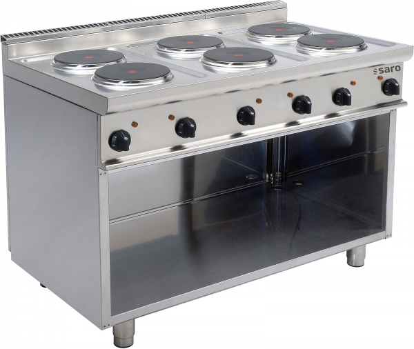 Gastro Elektroherd mit Elektrobackofen E7/CUET4LE