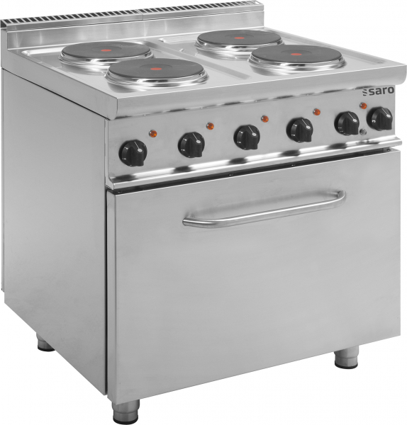 Gastro Elektroherd mit Elektrobackofen E7/CUET6LE