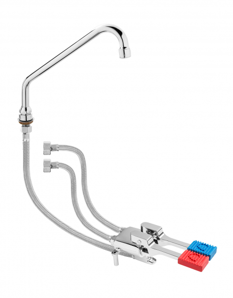 Armatur Fußpedal Kalt- / Warmwasser Set THEA