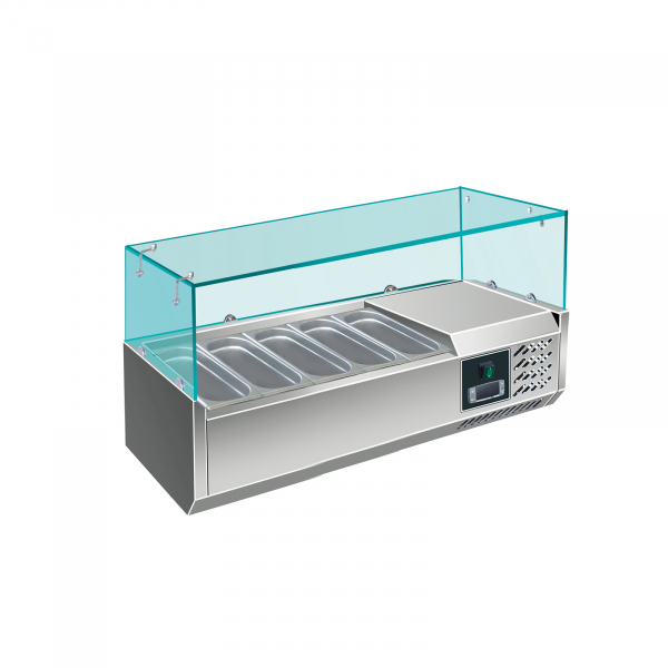 Aufsatzkühlvitrine EVRX 1200/380