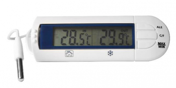 Fühlerthermometer digital Tiefkühl mit Alarm 4719