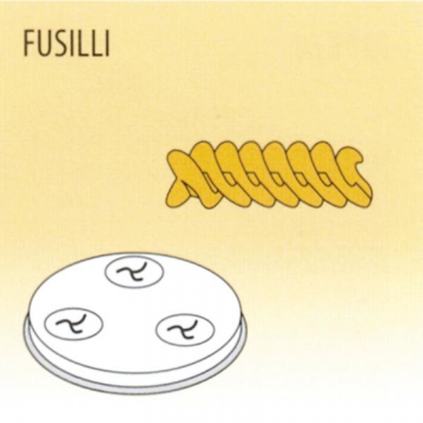 Nudelform Fusilli für Nudelmaschine NM 15