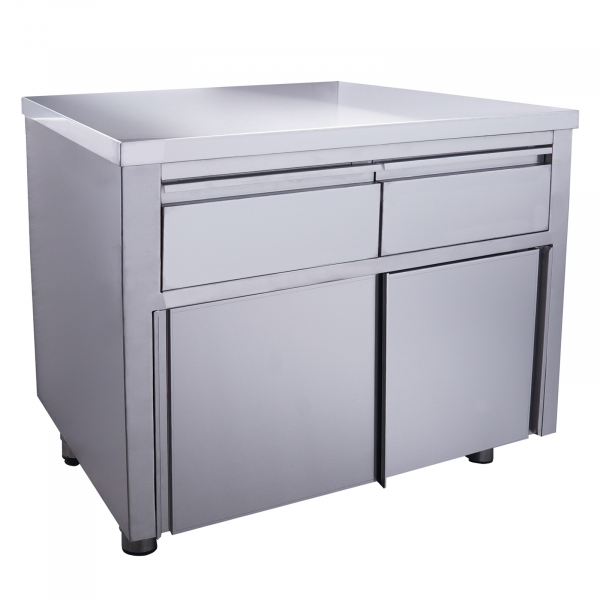 Schiebetürenschrank 2 Schubladen 1000X700mm