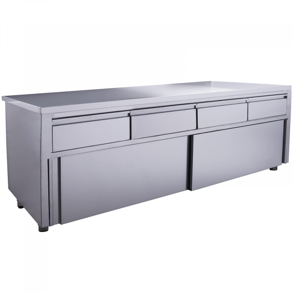 Schiebetürenschrank 4 Schubladen 2000X700mm