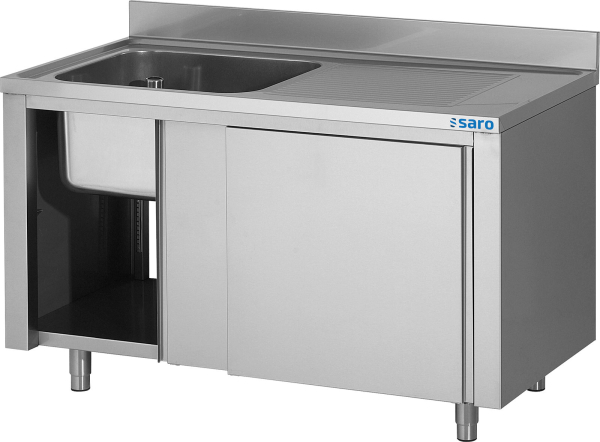 Gastro Spülschrank mit Tür 700x700x850mm