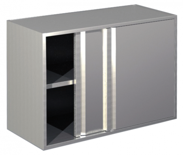 Wandhängeschrank mit Schiebetüren B 140cm x H 65cm