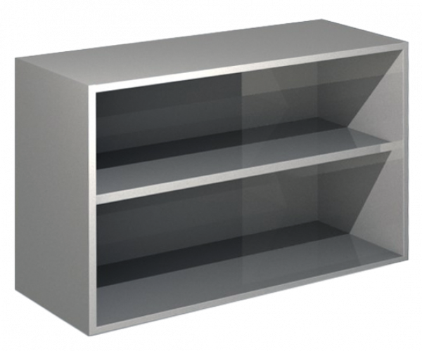 Wandhängeschrank offen B 200cm x H 65cm