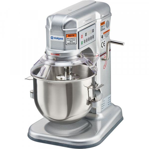 Planetenmixer, automatische Steuerung, 7 Liter, 345 x 435 x 510 mm (BxTxH)