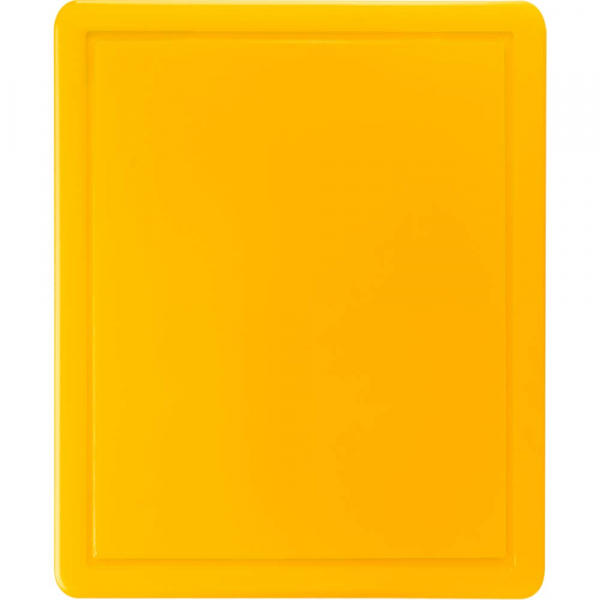 Schneidbrett, HACCP, Farbe gelb, GN1/2, Stärke 12 mm