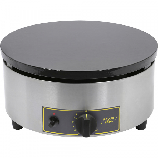 ROLLER GRILL Gas-Crêpesgerät, Abmessung Ø 400 mm, Höhe 160 mm