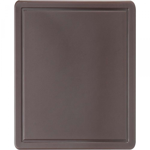 Schneidbrett, HACCP, Farbe braun, GN1/2, Stärke 12 mm