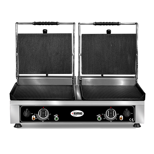 GMG Doppel-Kontaktgrill KG2735DE oben&unten gerillt