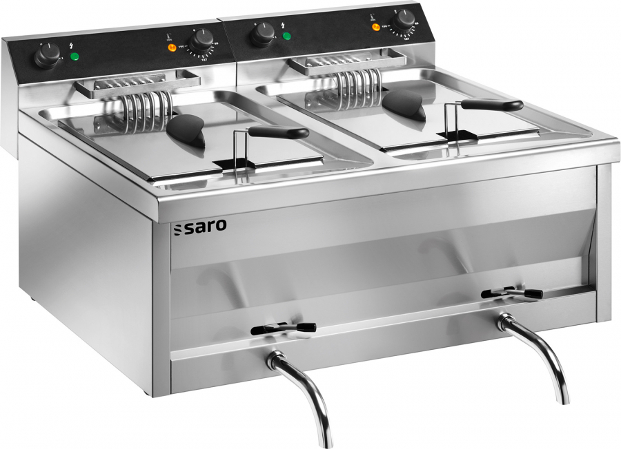 Fritteuse Tisch GASTROLINE 9+9V